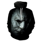 2026 Autumn Halloween Horror Michael Myers 3D Print Men Women Children Hoodies Harajuku Streetwear Hooded Sweatshirts Pullover