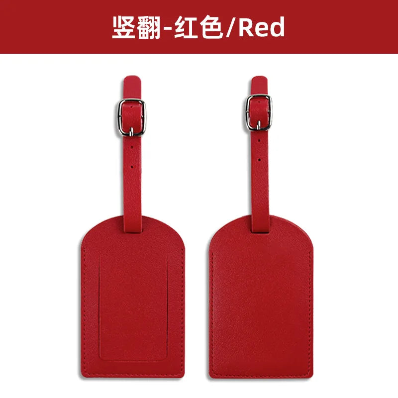 Travel Engrave Initials Luxury Luggage Tag Holiday Business Trip Suitcase Label Handbag Charm Custom Name Wholesale Wedding Gift