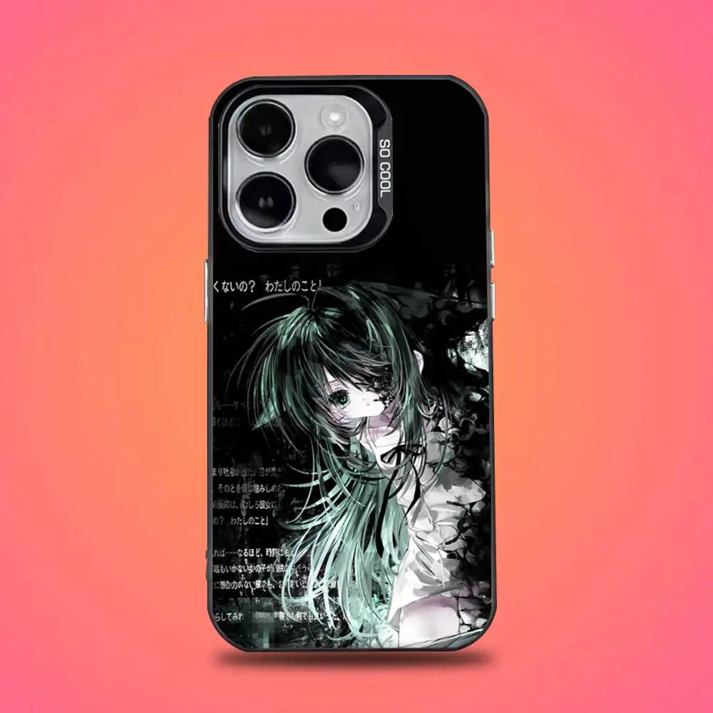 S-Saya no Uta Song Saya For iPhone 11,12,13,14,15,16,17,Pro,Max,Plus,E,Air,Mini Phone Case IMD Matte Black