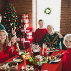 Red Plastic Tablecloth, Premium Decorative Red Disposable Tablecloth, Rectangular Party Tablecloth For Birthday, Christmas
