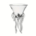 Octopus Cocktail Glass Jellyfish Martini Cup  Creative Beverage Bar Tool Bar Party Whiskey Glass Christmas Gift Wine Glasses