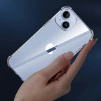 Shockproof Clear Phone Case For iPhone 15 14 11 13 12 Pro Max 7 8 Plus X XR XS Soft Silicone Protection Transparent Accessories