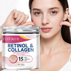 Collagen neck cream that reduces neck wrinkles, lifts and firms the skin, and moisturizes to beautify the neck.