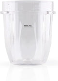 Multi-functional food processor/blender for making smoothies | Includes blending cup, two 16-ounce takeaway cups, and an 8-cup capacity mixing bowl | Makes salsa, dough, milkshakes, and cold drinks | 1500 watts