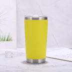20oz Tumbler with Lid , Stainless Steel Vacuum Insulated Coffee Tumbler Cup, Double Wall Powder Coated Travel Mug