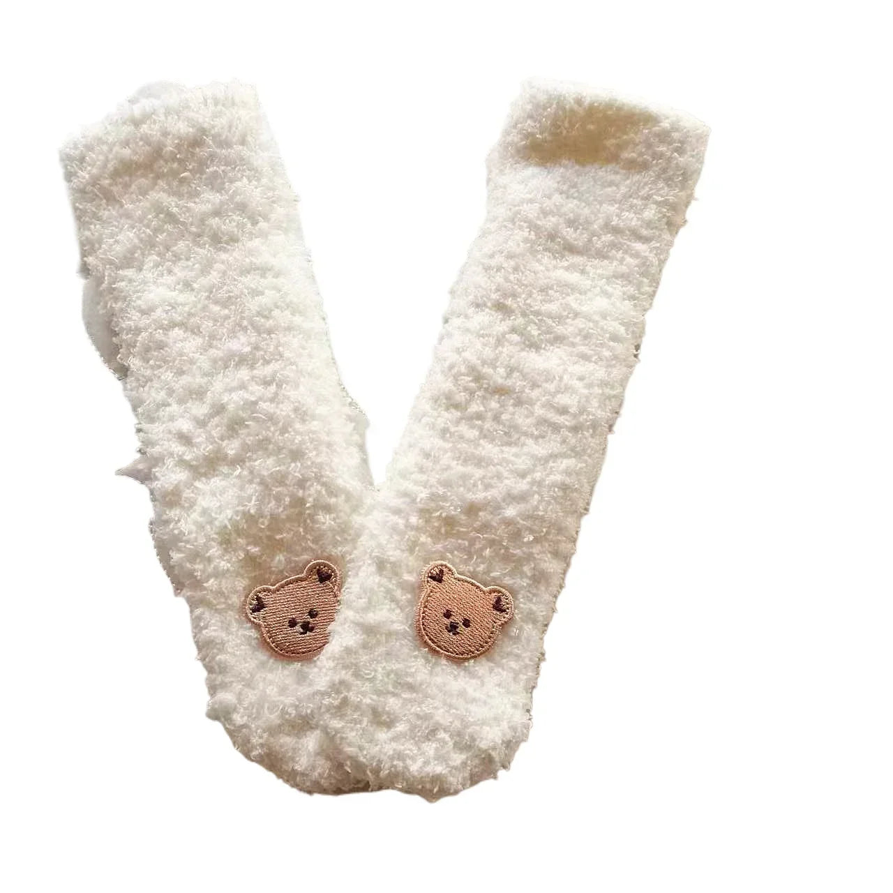 Winter Newborn Baby Long Warm Thicken Socks Baby Foot Warmer Infant Kids Solid Color Floor Socks Children's Sleeping Sock