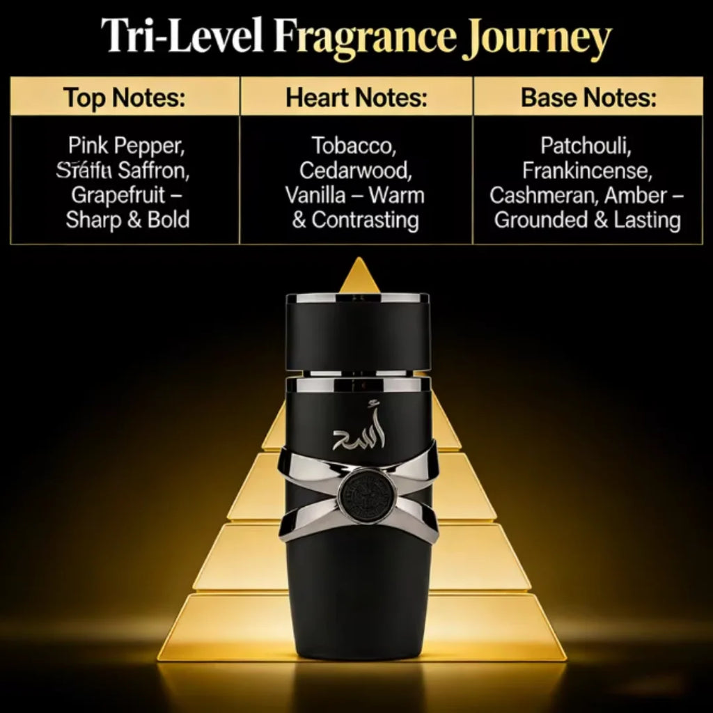 Arabian Men's Perfume Asad essence Perfume Spray 100ml Fashionable Cologne, Large Capacity Long-Lasting Unisex Scent.