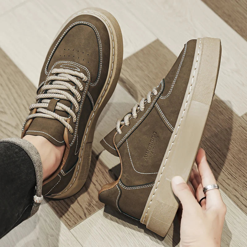 Men's Shoes - 2025 Autumn New Style - Versatile Casual Shoes for Men, Sporty, Outdoor, Anti-slip and Wear-resistant Sneakers