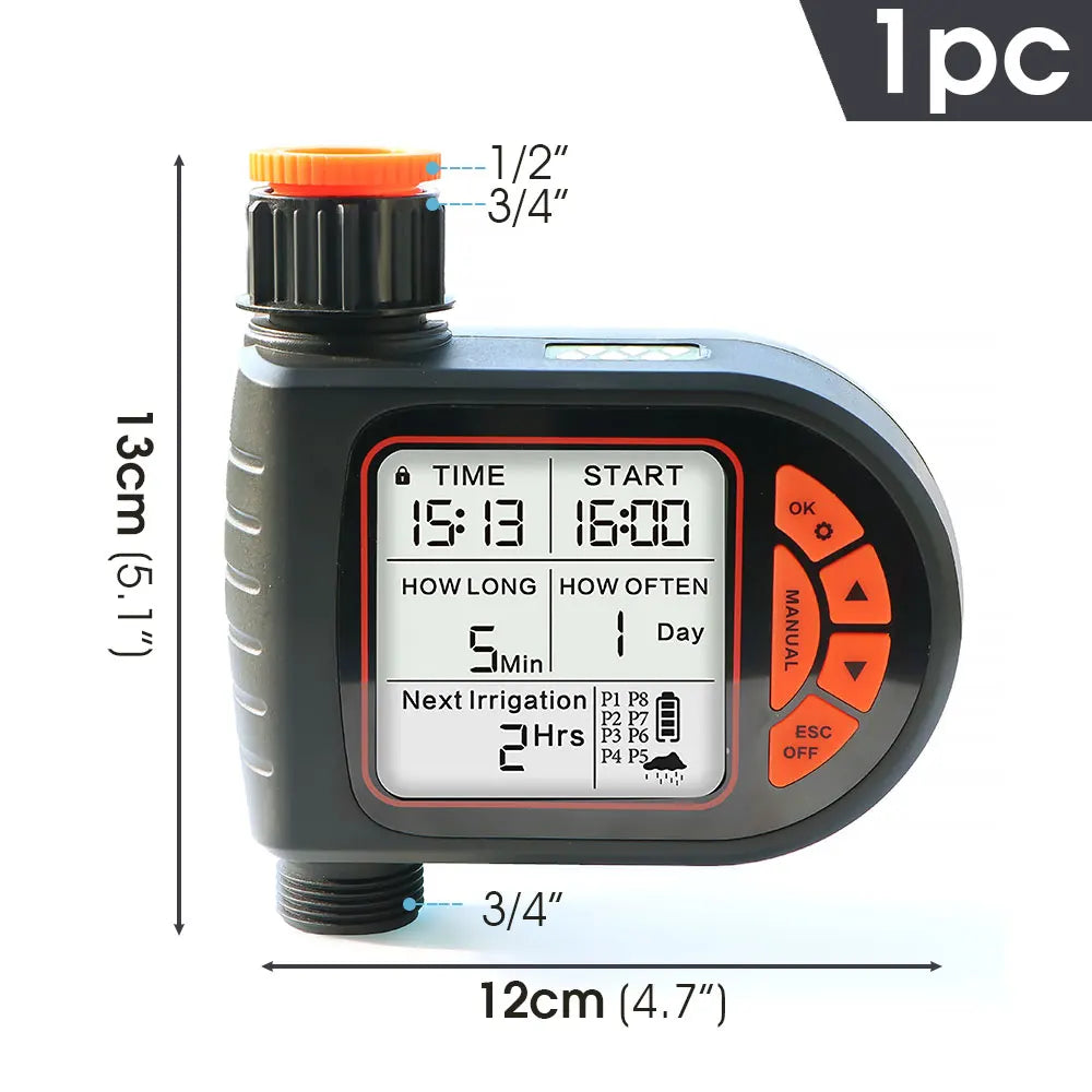 3/8" 9/12mm Misting Cooling System 360° Free-Bend Nozzle Atomizer Sprayer PE Hose 80 Mesh Filter Garden Irrigation Watering Kit
