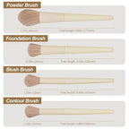 Professional Soft 10-14PCS Makeup Brushes Set for Women Eye Shadow Foundation Blush Powder Concealer Cosmetic Beauty Tools