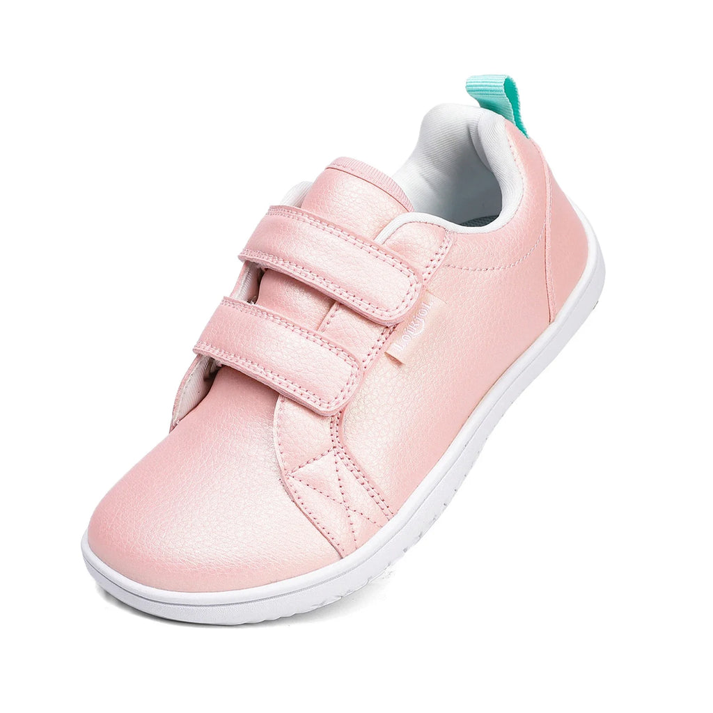 Boys Girls Casual Shoes Kids Wide Toe Barefoot Sneakers Youth Lightweight  Artificial Leather Walking Flats Skate Non Slip