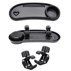 3 In 1 Baby Stroller Dinner Table Tray Universal Removable Tray Include Phone Stand Snack Catcher and Drink Holder for Stroller