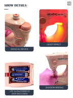 Electric Sewing Machine Toy, Mini Diy Simulation Sewing for Girls Kids 3+ Easy Beginners Toys Play Home Parenting