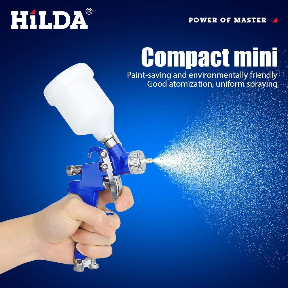 Small Repair Gun for Automobile Furniture Hand Operated H2000 Spray Gun Pneumatic Tool