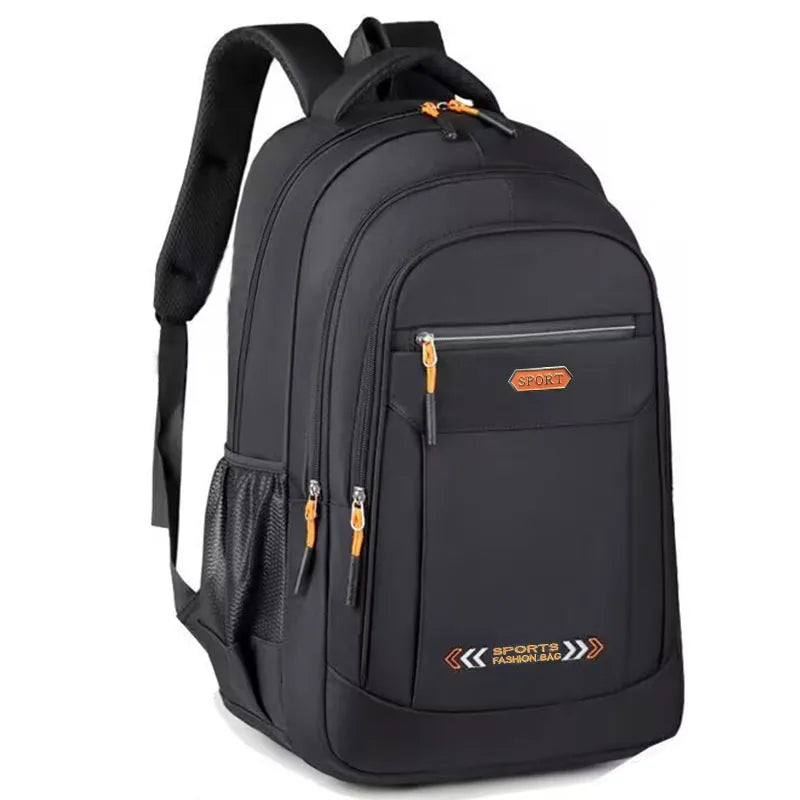 Neutral style backpack for men and women,suitable for travel and business students.Double-shoulder bag made of nylon material