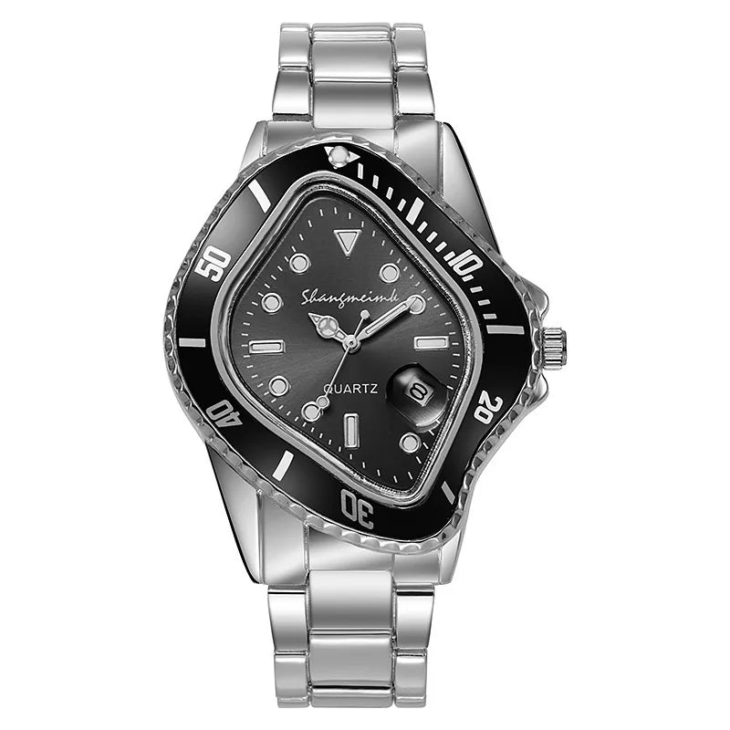 New Fashion Men Luxury Casual Quartz Watch Mens Famous Business Stainless Steel Watches For Gifts Relogio Masculino Male Clock