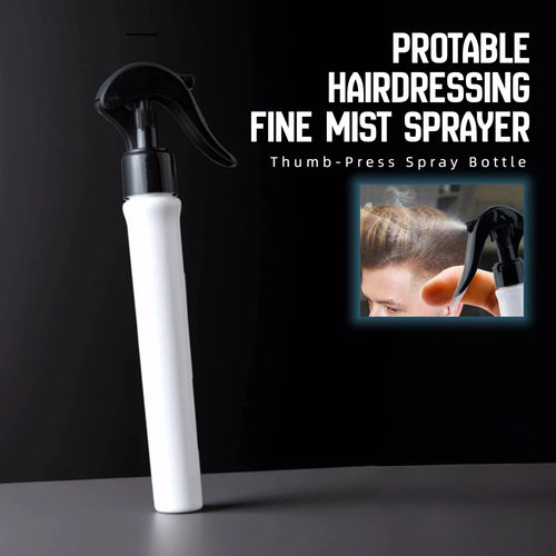 2PCS Professional Salon Barber Hairdresser Tools Set 30ML Fine Mist Sprayer Bottle For Barbershop Duster Cleaning Hair Brushes