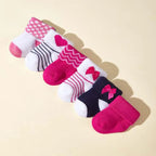 3Pair/lot new girls' warm socks for autumn and winter