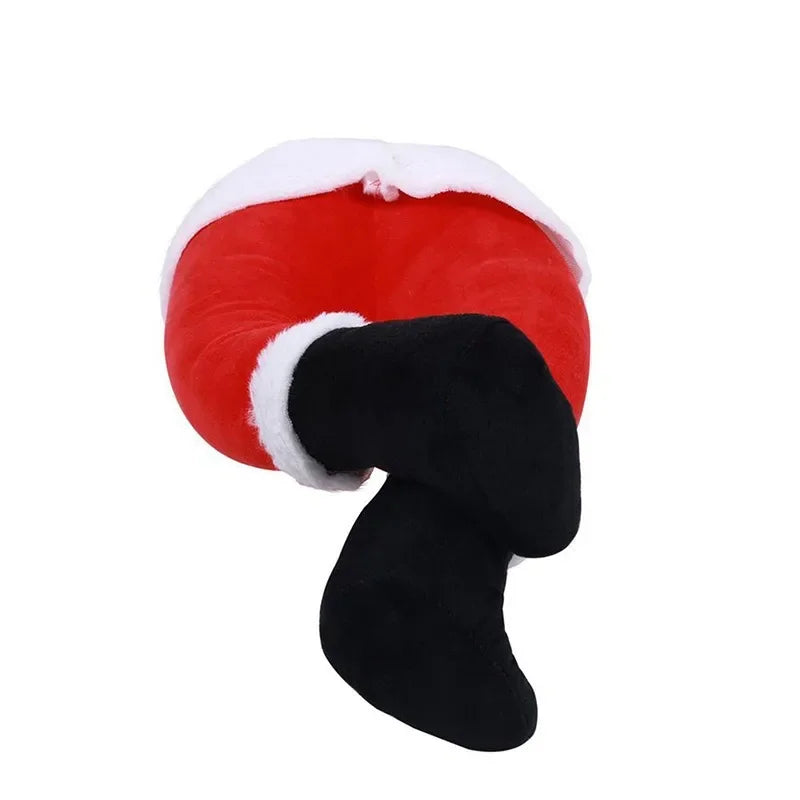 1× Christmas Tree Decoration Santa Claus Elf Legs Christmas Decoration Home Hanging Decoration Door Decoration Christmas Pendant