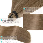 300g 3Pcs/Lot 28Inch Straight Crochet Braids White Blonde 613#Ombre Brown 6# Bio Protein Synthetic Hair Extensions