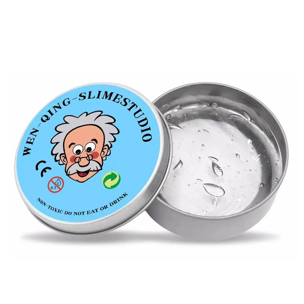 7E-Non-newtonian Liquid Decompression Toy Transparent Liquid Glass DIY Handmade Fun Stress Relieving Non Stick Children Gifts