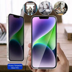 3PCS Privacy Screen Protector For iPhone 17 17e 16e 16 15 14 Pro Max Anti Spy Tempered Glass For iPhone 13 12 11 Privacy Film
