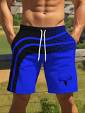 Summer 3D Coconut Tree Printed Beach Men's Shorts Palm Tree Pattern Outdoor Sports Shorts Harajuku Hawaiian Style Swimming Pants