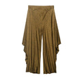 Women's Pants 2026 New Fashion Spring Summer Printed Pleated Pants for Women Casual Chic Personality Loose Female Pant