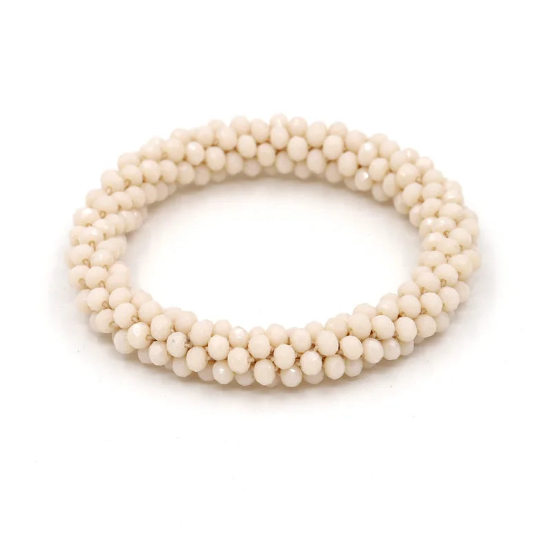 Bracelets for Women Multilayer Crystal Beads Strand Bracelet Boho Bracelet Jewelry Female Gift Wrist Accessories