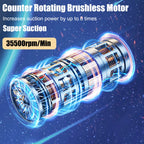 Car Vacuum Cleaner Wireless Portable Vacuum Cleaner 95000PA Strong Suction Handheld Mini Cleaner High Power Blower for Car Home