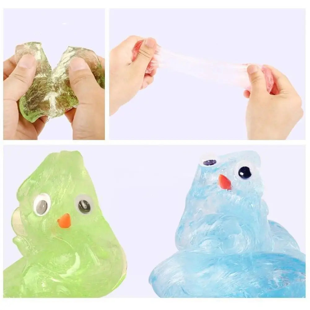 7E-Non-newtonian Liquid Decompression Toy Transparent Liquid Glass DIY Handmade Fun Stress Relieving Non Stick Children Gifts