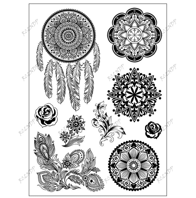 Waterproof Temporary Tattoo Sticker Sexy Lace Bow Knot Flower Arm Leg Body Art Flash Tatoo Fake Tatto for Men Women