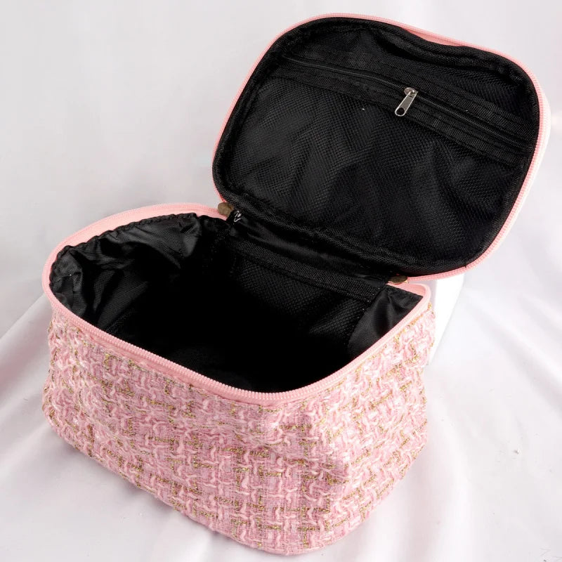 40 PCS Makeup Tool Kits With Travel Cosmetic Bag Dry Wet Dual Purpose Full Set Beauty Makeup Brush Puff Combination Full Face