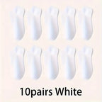 5/10-Pack Unisex Comfort-Fit Ankle Socks for All, Breathable & Lightweight - Ideal for Sports & Daily Wear