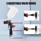 AEROPRO LVLP Spray Gun A610/R500 Home Professional Airbrush For Car Pneumatic Automotive Paint Gun Kit 1.3 1.4 1.5 1.7 2.0 2.5mm