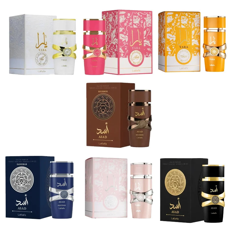 Arabian Men's Perfume 35ML/100ML Long-Lasting Fresh Eau De Toilette Spray with Pheromones Floral Notes for Men