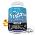 Collagen Complex Capsules - Brighten Skin Tone and Help Joint and Cardiovascular, Skin, Hair, Nails & Digestive Health