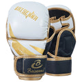 Professional MMA Boxing Gloves Half Finger Sandbag Karate Muay Thai Training Glove PU Thickened Punching Bag Glove for Adult Kid