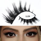 RED SIREN L Shape Cat Eye Lashes New Design Wispy Natural Mink Lashes Korean Makeup Eyelash