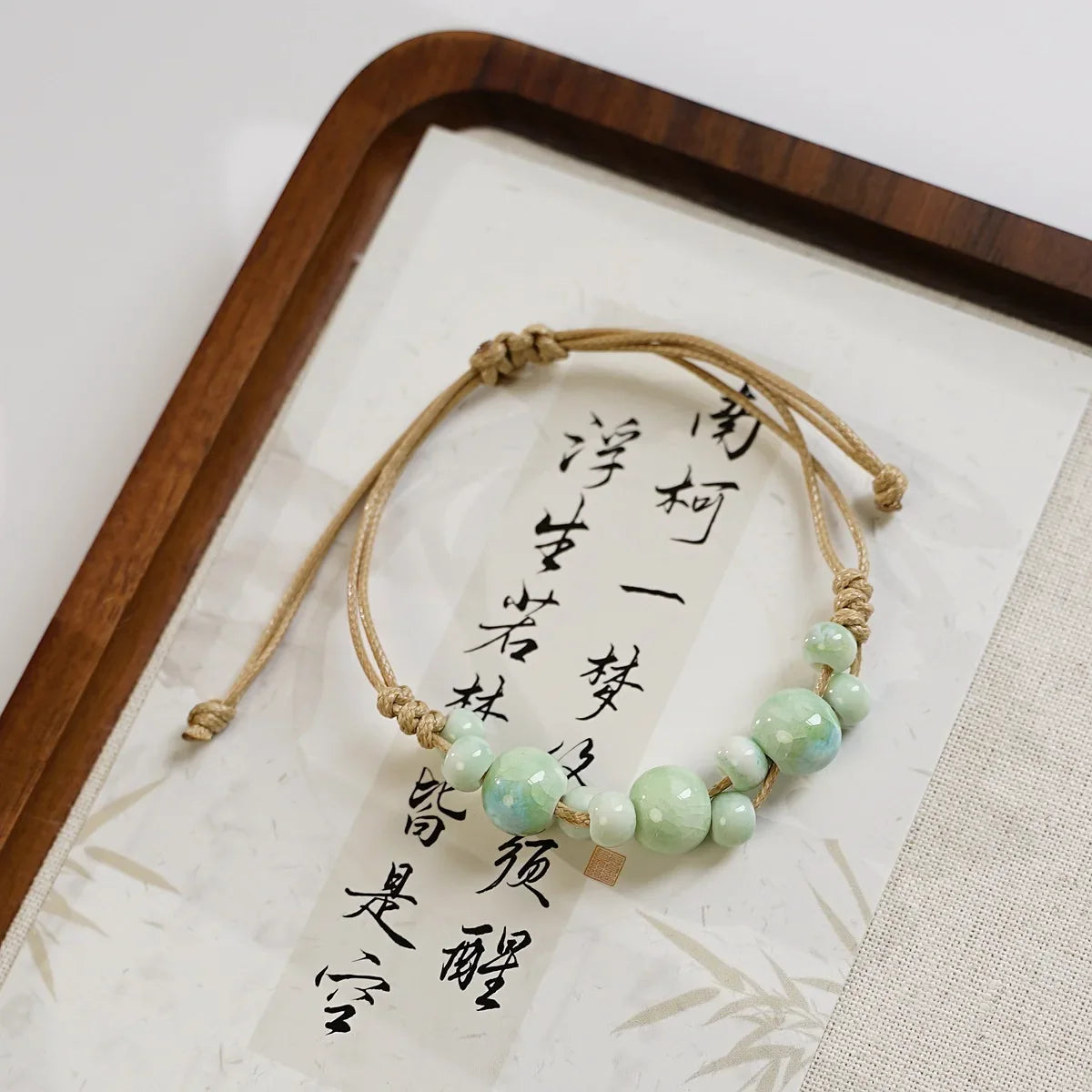 Ceramic Bracelet with Long Lasting Colors Stylish Beaded Wristband for Everyday Wear Party Travel Bracelets Pulseras Бижутерия