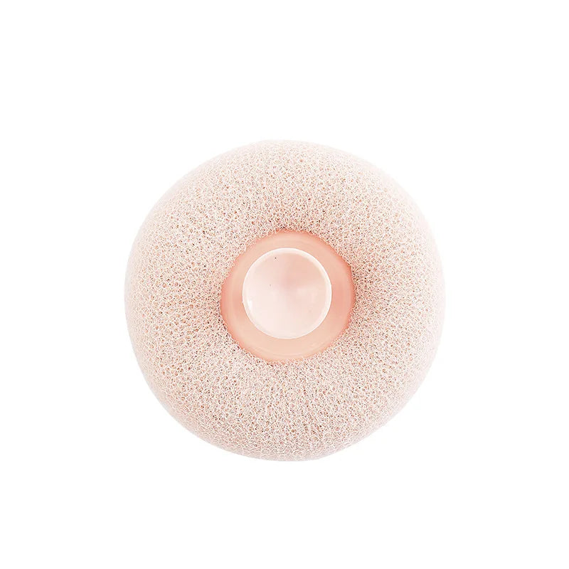 New Soft Mesh Bath Sponge Balls Nylon Cleaning Brush Shower Puff Body Cleaner Exfoliat Scrubbers Bath Ball Bathroom Accessories