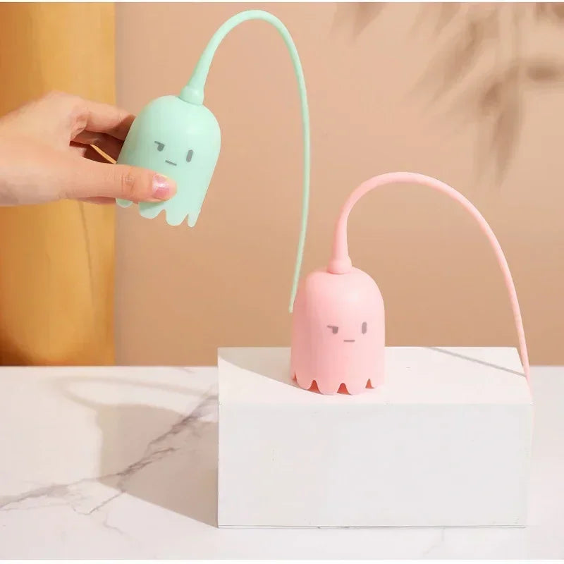 Interactive Electric Cat Toy USB Intelligent Rolling Ball Interactive Toys Funny Stick Silicone Rotate Mouse Tail Kitten Teaser