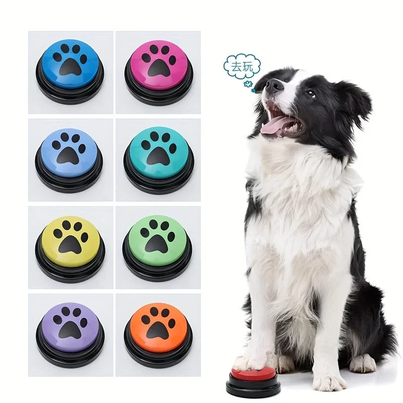 Interactive Dog Training Buttons Interactive Dog Training Buttons Recordable Talking Pet Communication Toy For Dog Cat Pet