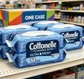 Holiday Bulk Savings | Large Capacity Value Pack | Cottonelle heavy-duty flushable wet wipes with enhanced cleaning power | Bring thorough cleansing and lasting freshness for daily personal care use