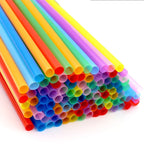 100pcs-Colorful Drinking plastique Straws Flexible Wedding Party Supplies Plastic Drinking plastico Straws Kitchen