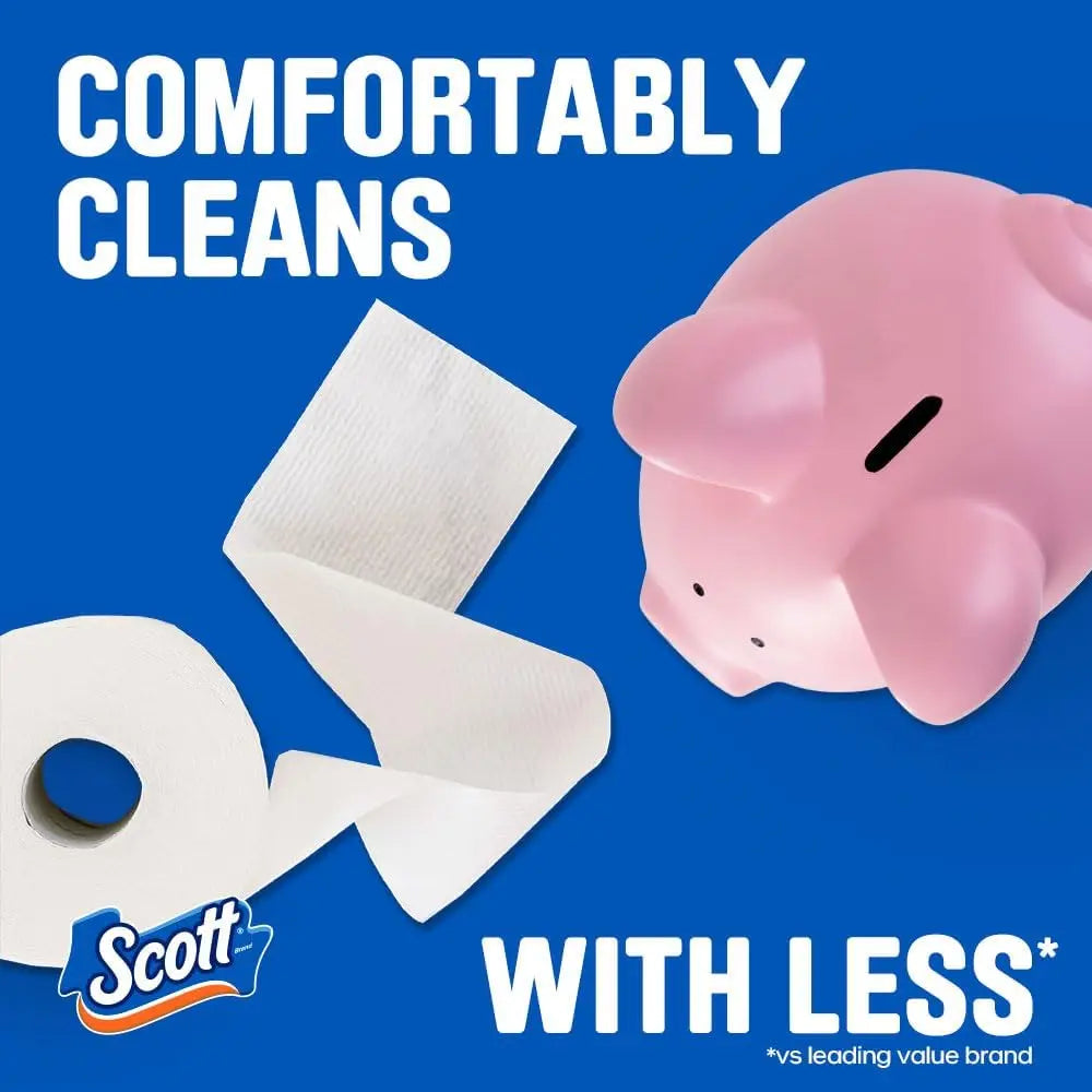 ComfortPlus Toilet Paper, 36 Triple Rolls, 231 Sheets per Roll, Septic-Safe, 1-Ply Tissue for Home Use