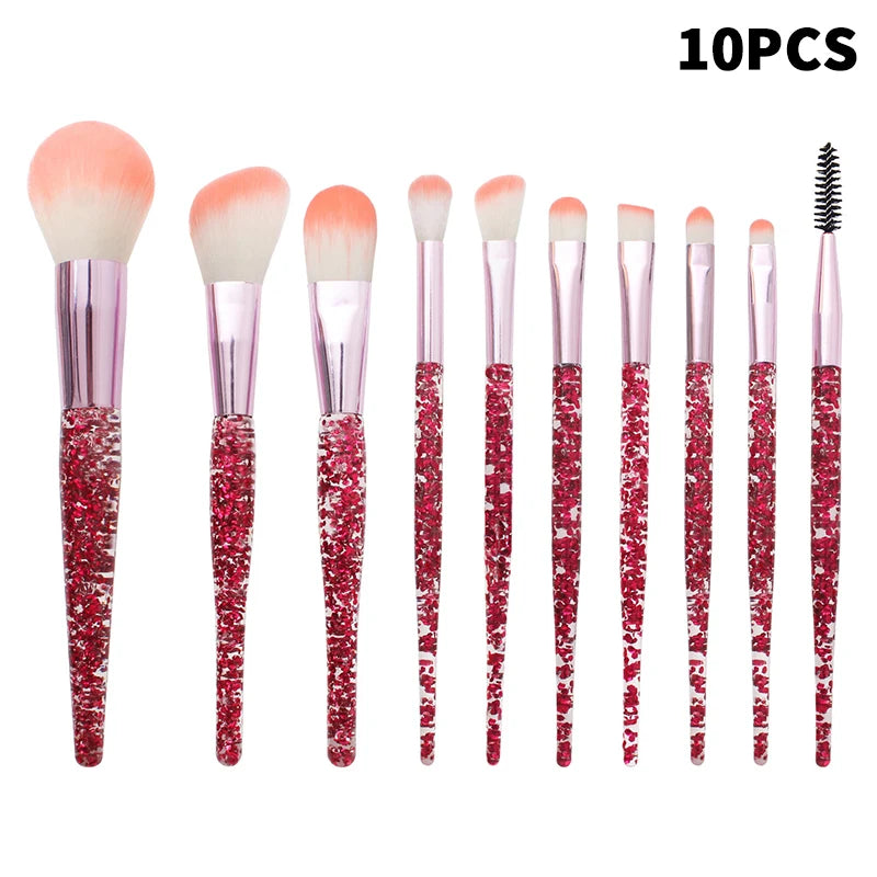 8/10pcs Makeup Brush Set Professional Super Soft Detail Brush Blush Brush Foundation Concealer Eyeshadow Brush Beauty Tools