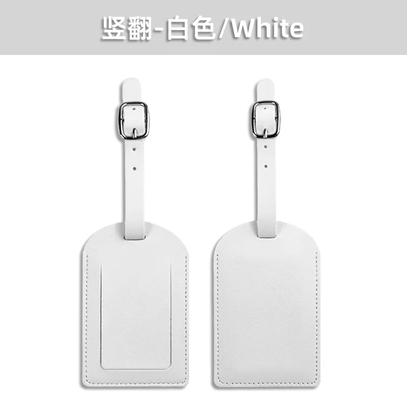 Travel Engrave Initials Luxury Luggage Tag Holiday Business Trip Suitcase Label Handbag Charm Custom Name Wholesale Wedding Gift