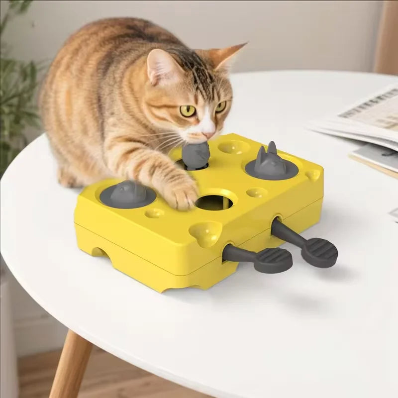 Interactive Cat Toy for Energy Expenditure And Preventing Choking Intelligent Mouse Training Tool for Feline Focus