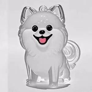 Adorable Pet Fur Storage Ornament Creative Cat Hair Collection Capsule Keychain Unique Keychain Trendy Souvenir for Pet Lover